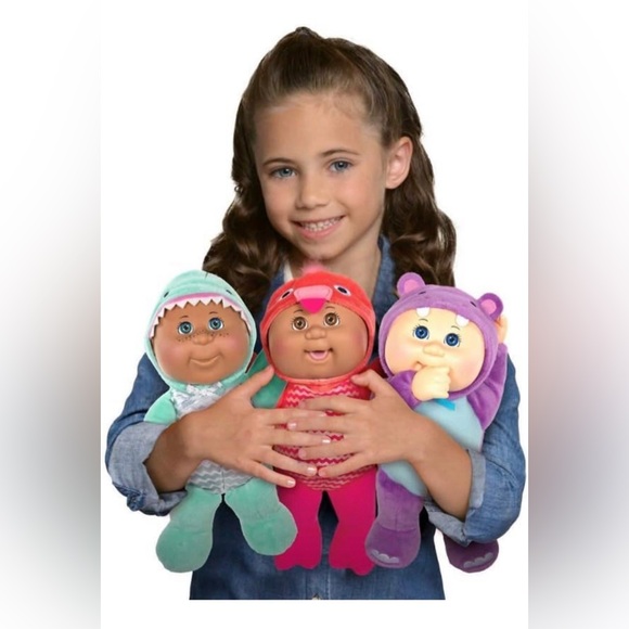 Cabbage Patch Kids - Exotic Friends Collectible Cuties - 9-Inch Plush - 3 Pack - Picture 4 of 4